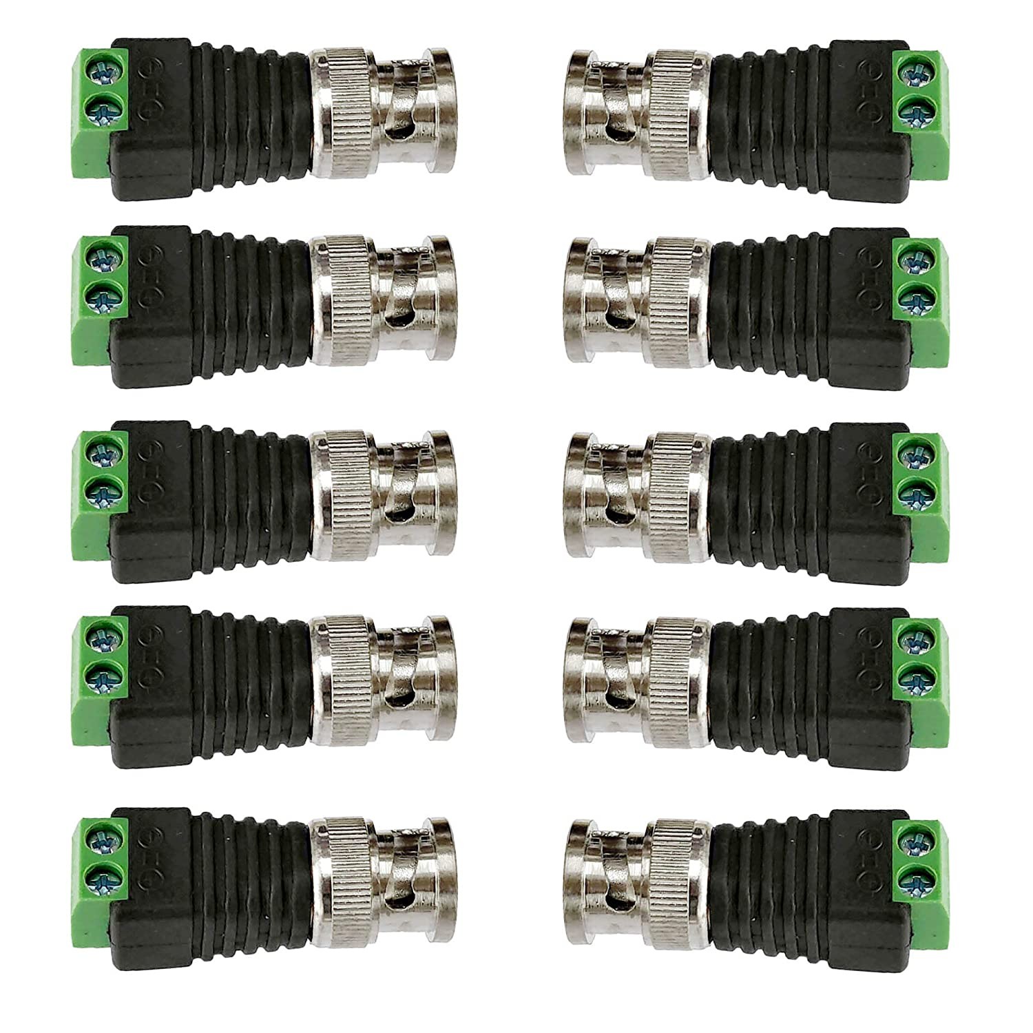 BNC CONNCTORS (GREEN)