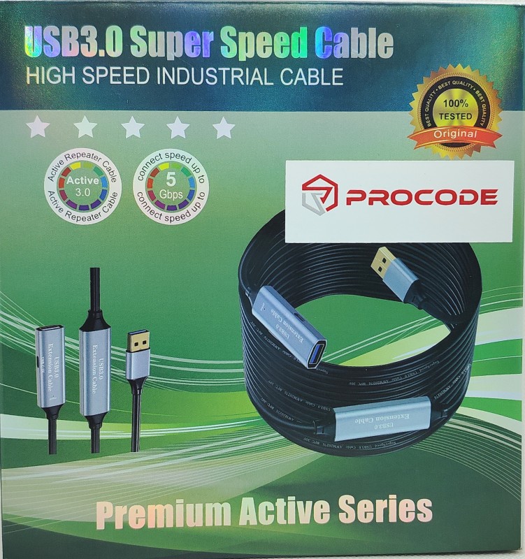 USB 3.0 EXTENSION CABLE 5M (PROCODE)