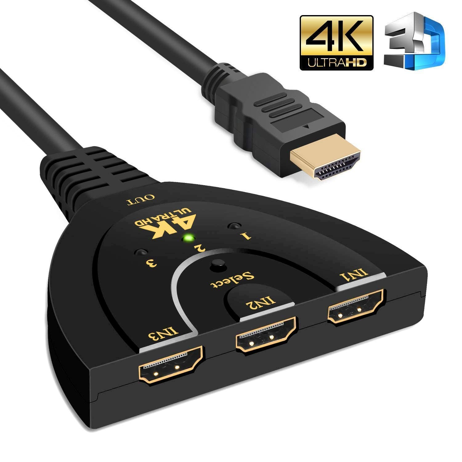 3 PORT 4K HDMI SWITCH